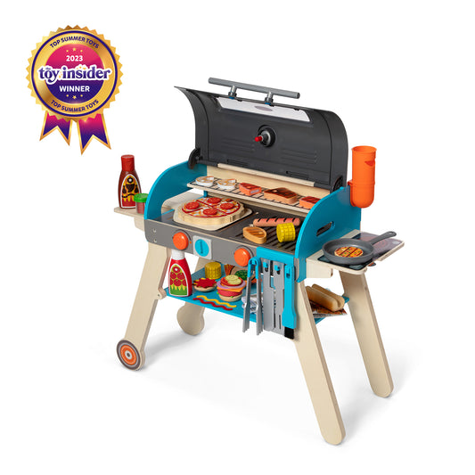 Deluxe Grill & Pizza Oven Playset