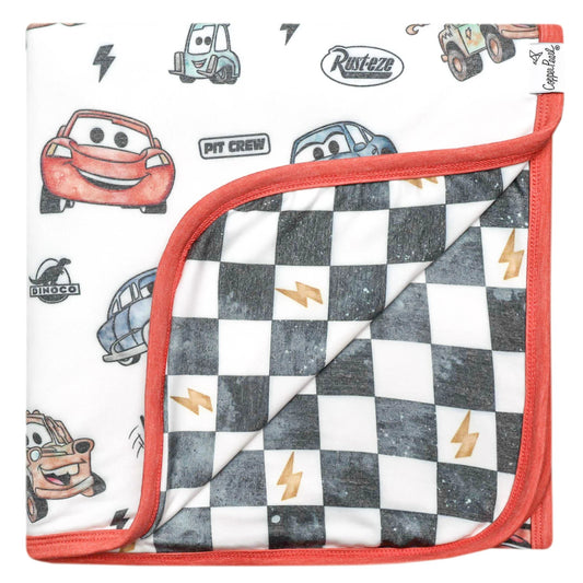 Disney Pixar Cars 3-Layer Stretchy Quilt