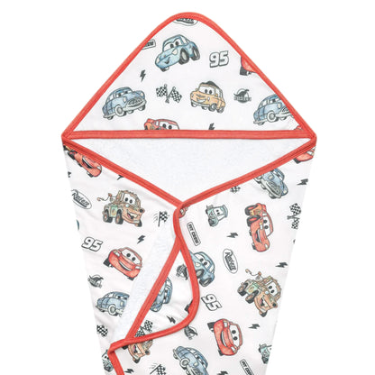 Disney Pixar Cars Premium Knit Hooded Towel
