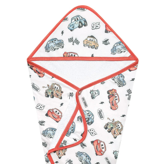 Disney Pixar Cars Premium Knit Hooded Towel