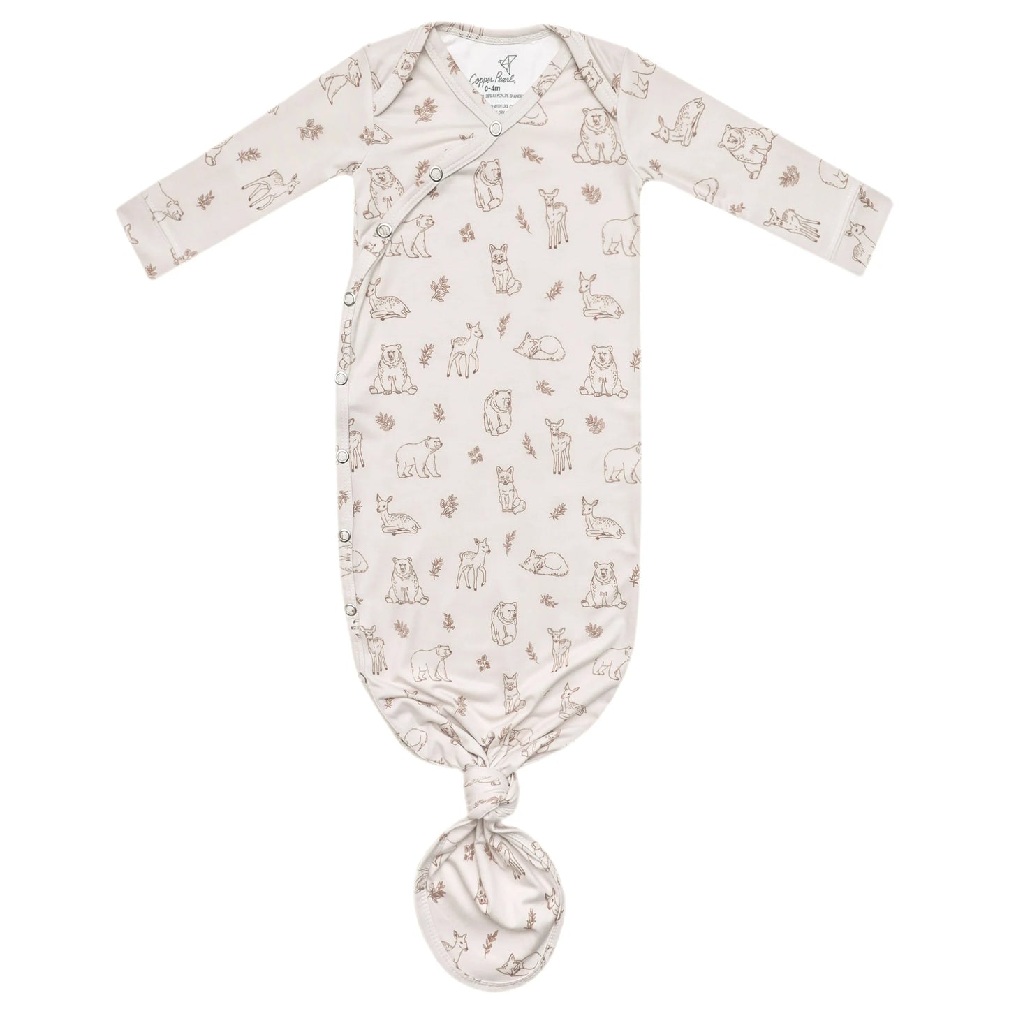 Dylan Newborn Knotted Gown