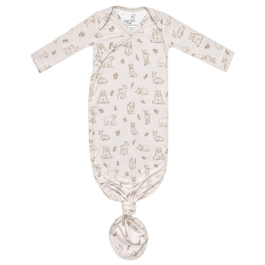 Dylan Newborn Knotted Gown