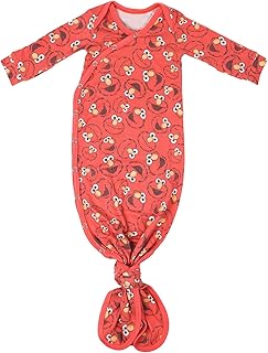 Elmo Newborn Knotted Gown