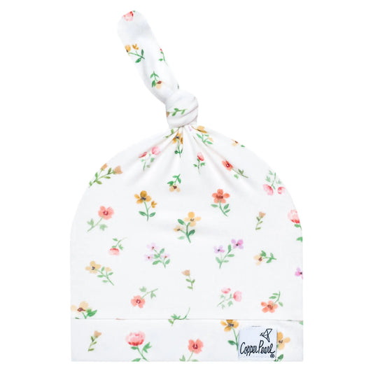 Eloise Top Knot Hat 0-4mo