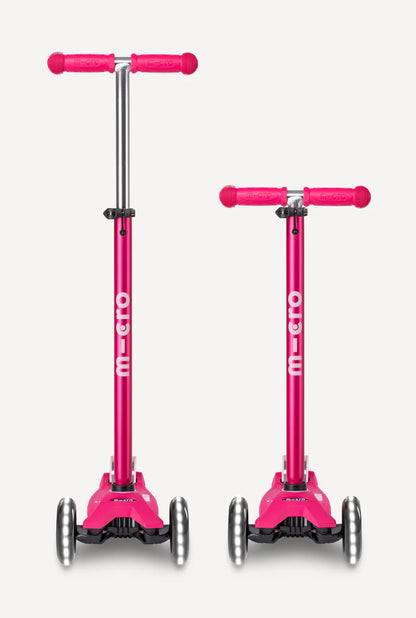 Micro Maxi LED Scooter - Pink