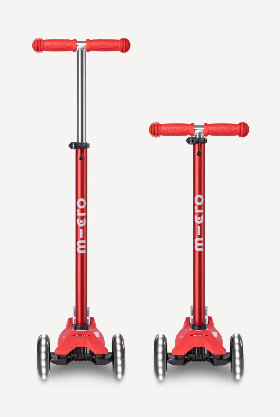 Micro Maxi LED Scooter - Red