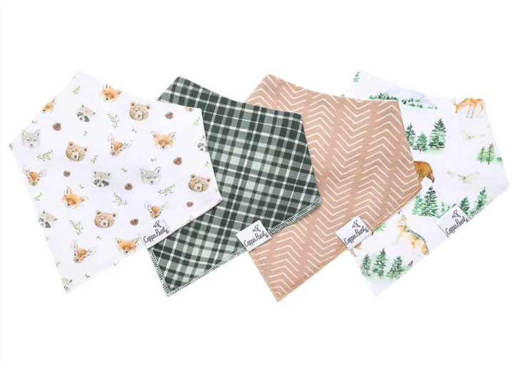 Wilder Bandana Bib Set (4-Pack)