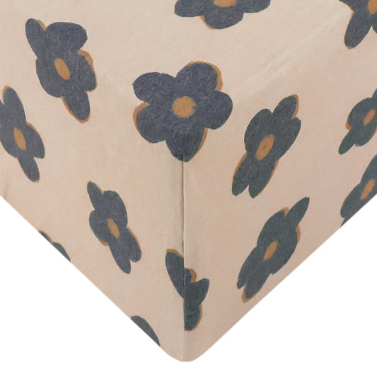 Gemma in Tan Premium Crib Sheet