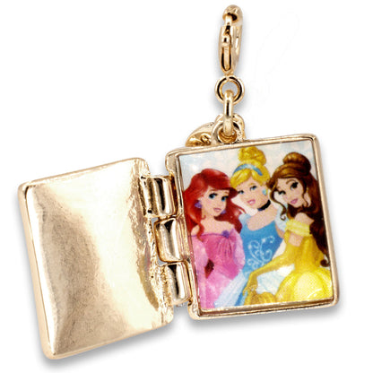 Gold Princess Book Charm ~Once Upon a Time