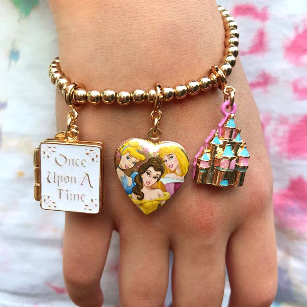 Gold Princess Book Charm ~Once Upon a Time