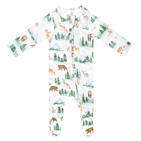 Grayson Zip-up Footie