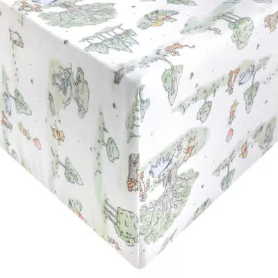 Hundred Acre Wood Premium Crib Sheet