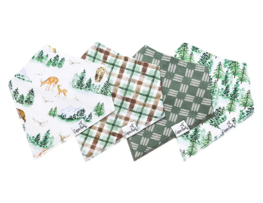 Grayson Bandana Bib Set (4-Pack)
