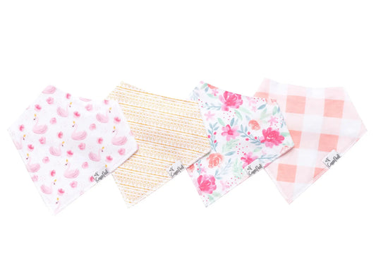 June Bandana Bib Set (4-pack)