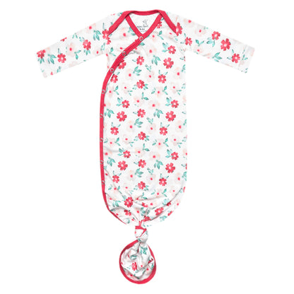 Noel  Newborn Knotted Gown