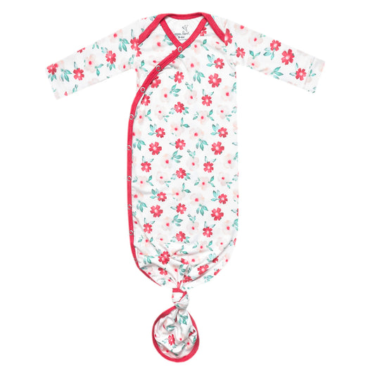 Noel  Newborn Knotted Gown