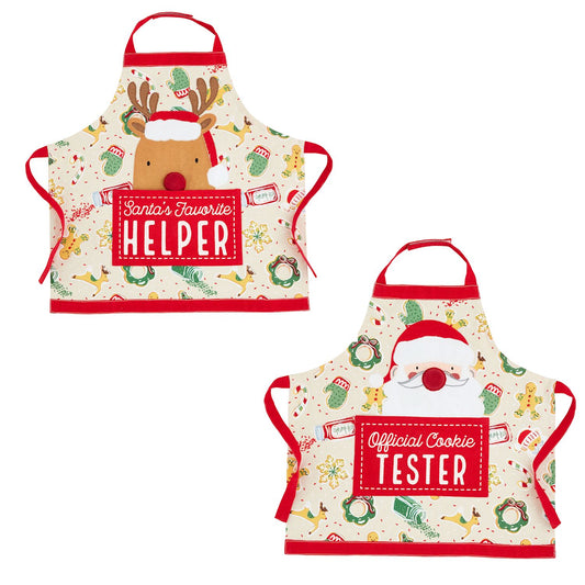 Light-Up Christmas Aprons