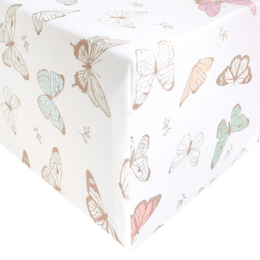 Luna Fitted Crib Sheet