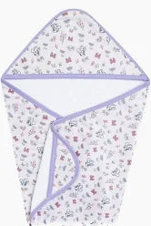 Minnie Mouse's Bowquet Premium Knit Hooded Towel
