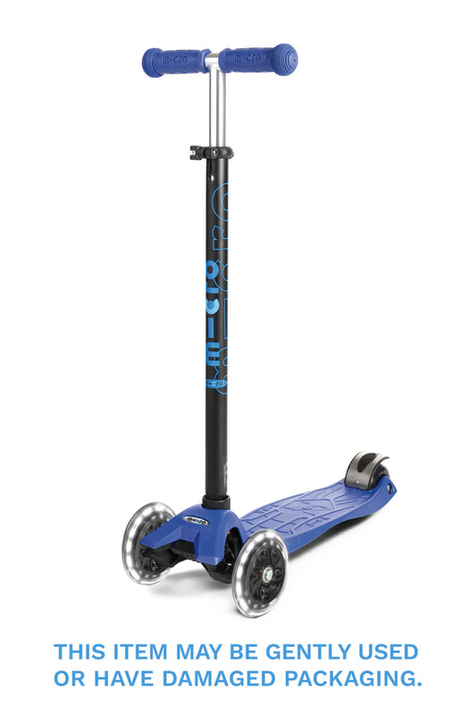 Micro Maxi LED Scooter - Blue/White