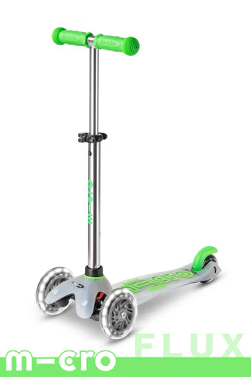 Micro Mini LED Scooter: Green Flux: Ages 2 - 5