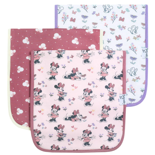 Minnie Mouse Burp Cloth Set (3-Pack)