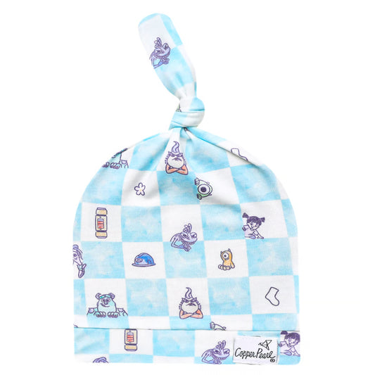 Monsters, Inc. Medley Top Knot Hat 0-4mo