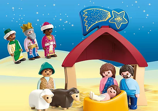 PLAYMOBIL JUNIOR Advent Nativity Scene