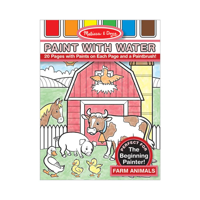 Paint With Water - Vehicles/farm animals