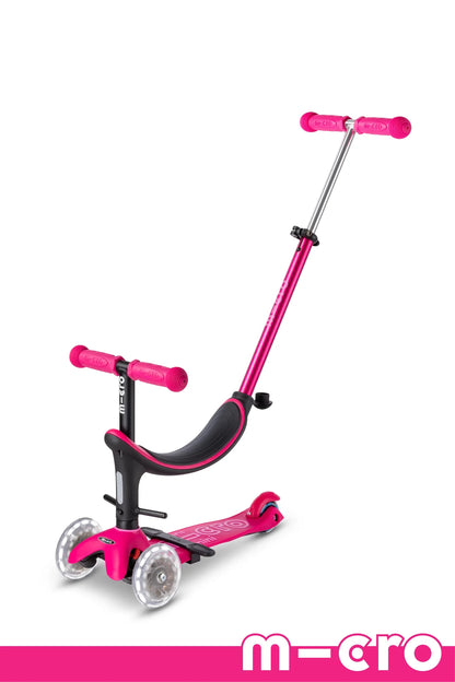 Pink Mini2Grow LED Scooter