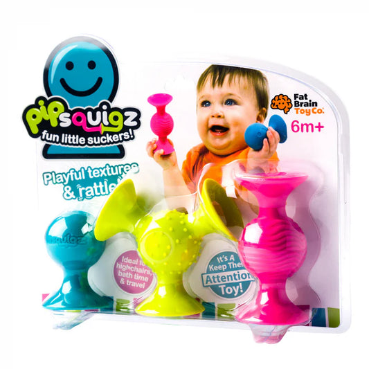 Pip Squigz Rattle 3pk