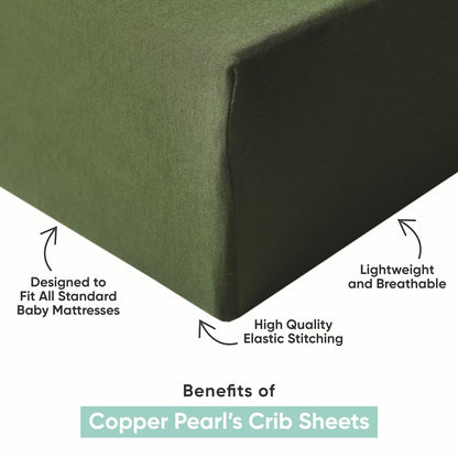 Noah Premium Crib Sheet