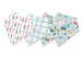 Nicholas Bandana Bib Set (4-Pack)