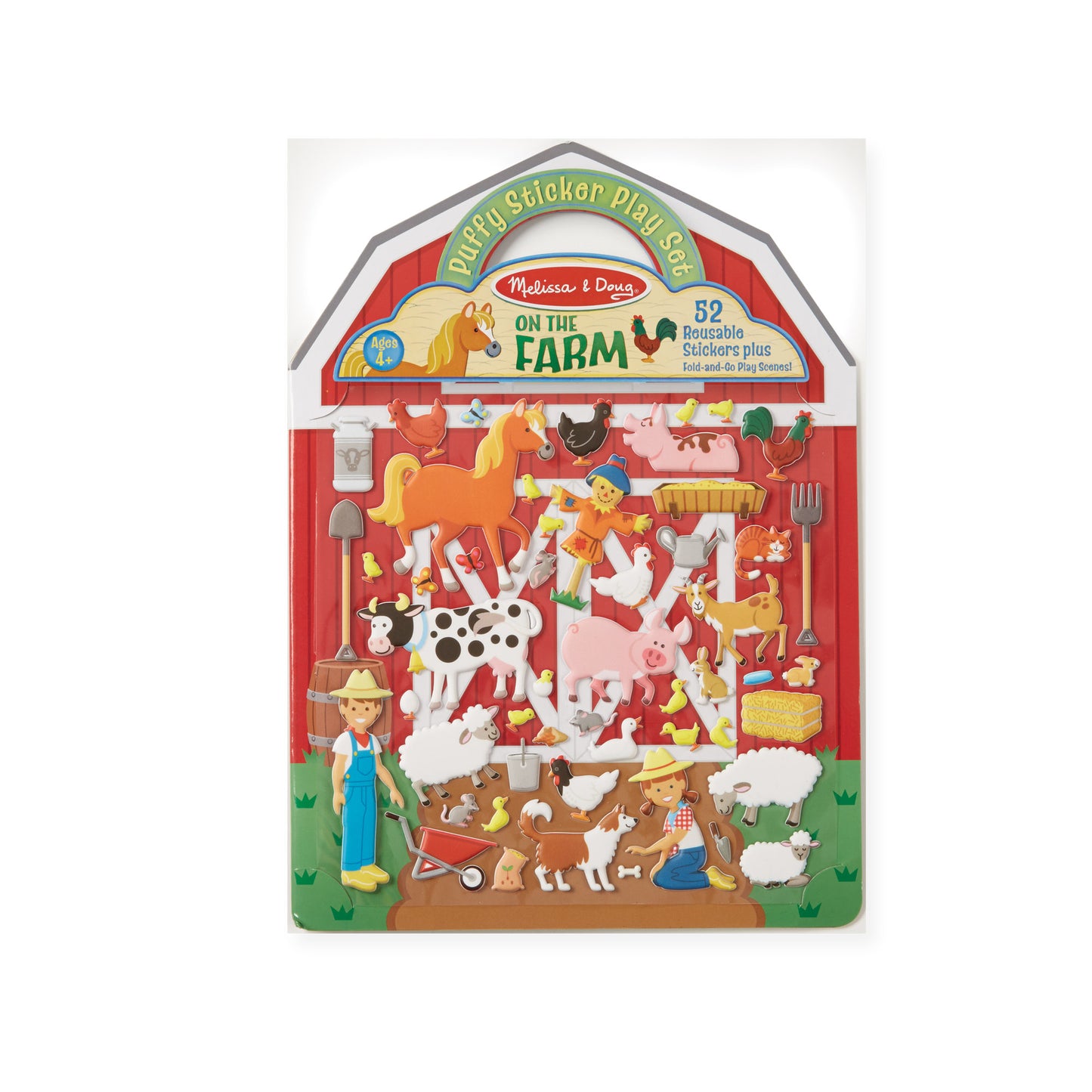 Puffy Sticker Set On the Farm