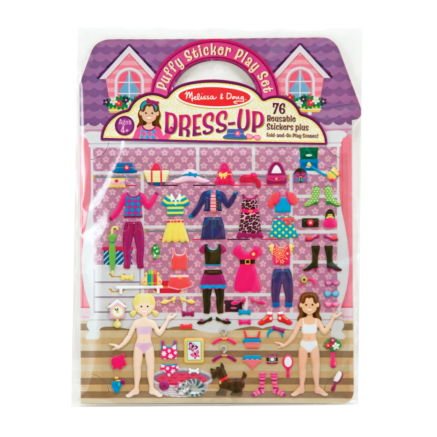 Puffy Sticker Play Set: Dress-Up