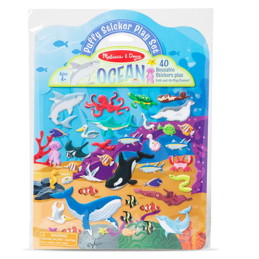 Puffy Sticker Play Set Ocean