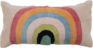 Rainbow Lumbar Pillow