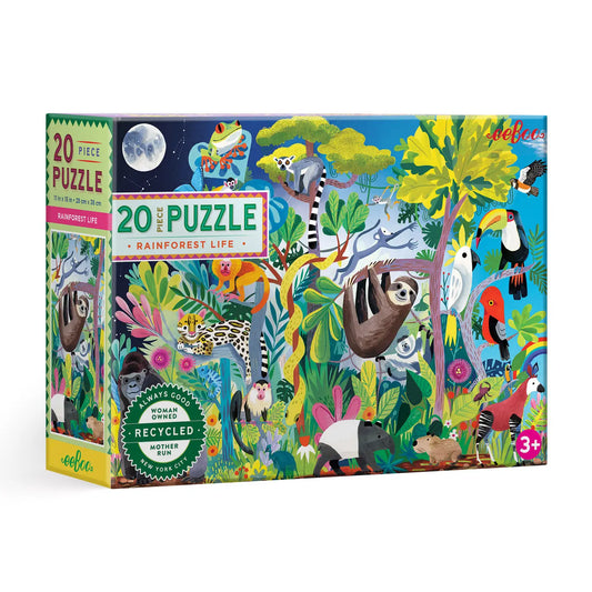 Rainforest Life Puzzle 20 piece