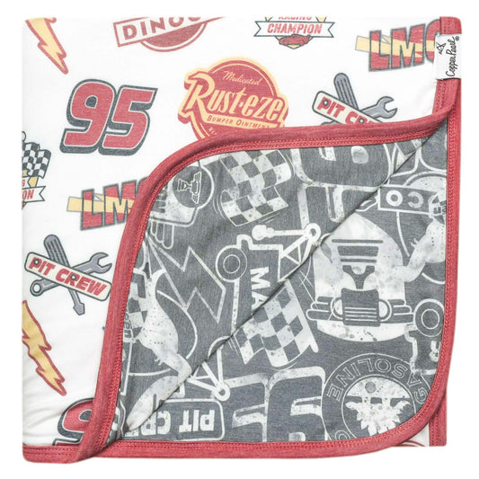 Disney Pixar Bumper Stickers 3-Layer Stretchy Quilt
