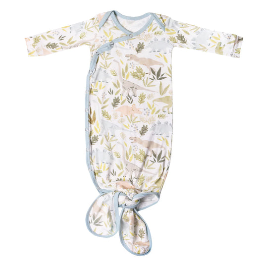 Rex Newborn Knotted Gown