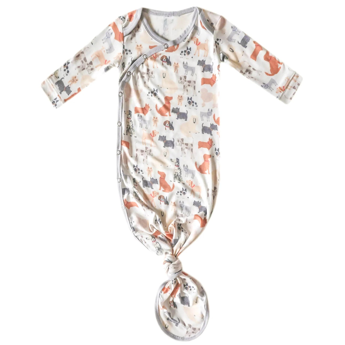 Rufus Newborn Knotted Gown