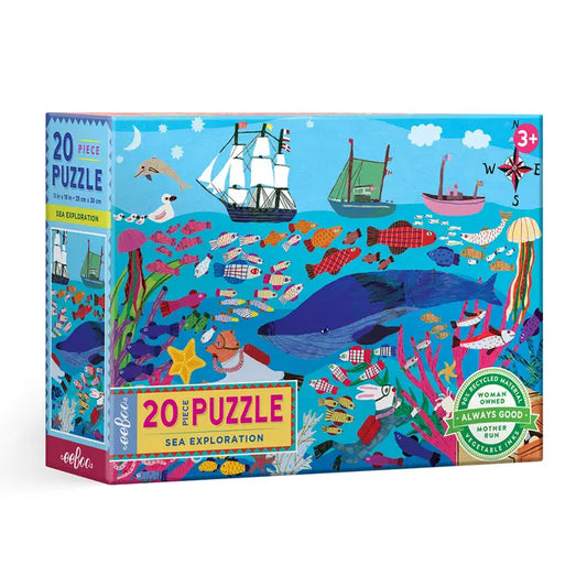 Sea Exploration Puzzle-20 pieces