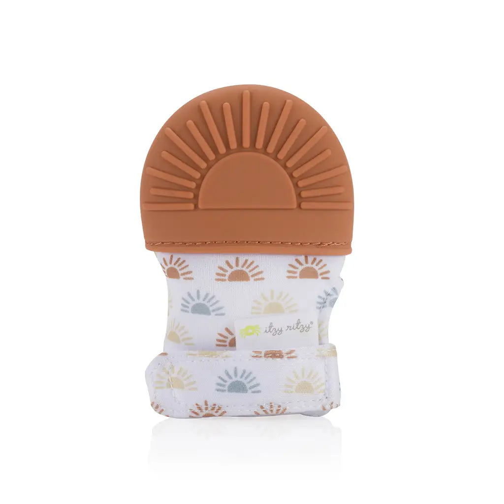 Silicone Teething Mitt Sun