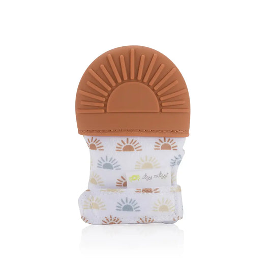 Silicone Teething Mitt Sun