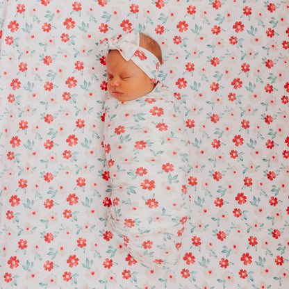 Noel  Knit Swaddle Blanket