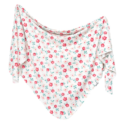 Noel  Knit Swaddle Blanket