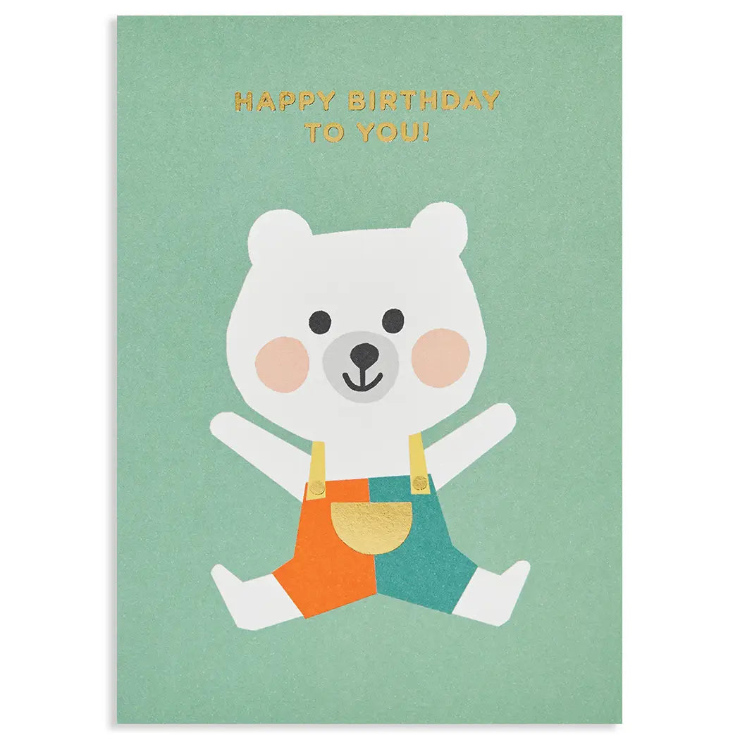 Teddy Birthday Card