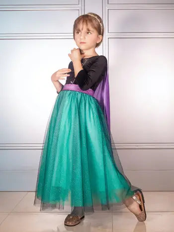 The Winter Princess-To-Queen Costume Dress