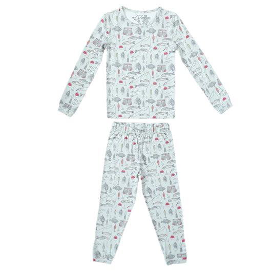 Trout 2pc Long Sleeve Pajama Set