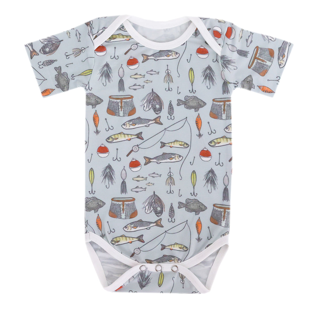 Trout Short Sleeve Bodysuit